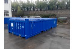 China Customized Standard Half Height Container 20ft Open Top Width 2438MM supplier