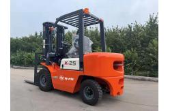 China 4 wheel Warehouse Diesel Forklift 3 tons 5 tons supplier