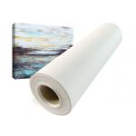 220gsm Inkjet Stretched Polyester Canvas Roll 24 60 For Printer Plotter