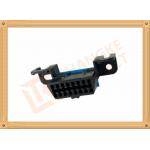 Automotive 16 Pin Obd Female Connector / Obd2 16 Pin Connector SOF009 for sale