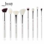 Aluminium Ferrule 5.6'' 6.9'' Basic Makeup Brushes Set Natural Soft bristles for sale