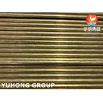 Astm B111 O61 Copper Alloy Tube C44300 C68700 Brass Tube For Heat Exchanger for sale