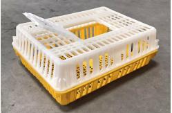 China HDPE Plastic Chicken Transport Cages supplier