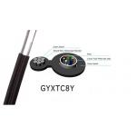 Portable FTTH Fiber Optic Drop Cable GYXTC8Y G657A1 Round Self Support 12 core 8 core  2 core for sale