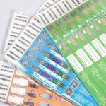Security Tyvek Paper Wristbands with Sequential Numbering Custom Logo Printing