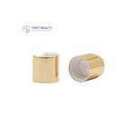 Cylinder Aluminum Disc Top Cap For Bottles 24mm Plastic Screw
