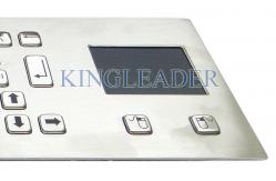 China Industrial Keyboard With Touchpad And 64 Keys IP65 Rated For Kiosk supplier