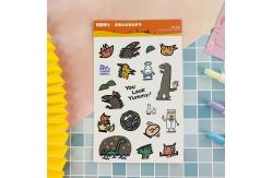 China Embossing Custom Paper Stickers Creative Gift Star Reward Stickers supplier