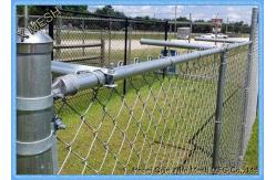 China Galvanized Garden Wire Mesh Chain Link Security Fence 50x50 Mm Size supplier