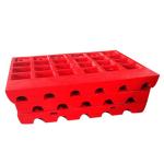 High Manganese Mn13Cr2 30 Tooth Jaw Crusher Jaw Plate Castings And Forgings for sale