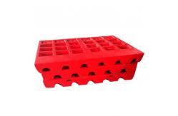 China High Manganese Mn13Cr2 30 Tooth Jaw Crusher Jaw Plate Castings And Forgings supplier