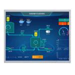 High Brightness 1000nits 12.1 Inch IPS TFT LCD Display 1024*768 Dots LVDS Interface for sale