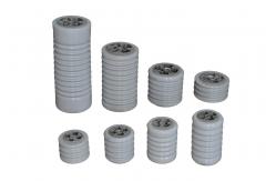 China Light Gray 5kV ANSI A20-1 Porcelain Standoff Insulators supplier