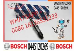 China High Quality Diesel Fuel Injector Common Rail Injector Assembly 0445120269 supplier