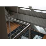 Stainless Steel Fall Protection Architectural Wire Mesh Height 2.0 M for sale