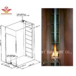 Vertical Flame Spread Testing Equipment Bunched Cable For Surface Flammability 200KG for sale