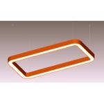 Industrial Rectangle Linear Light Aluminum LED Linear Pendant Light for sale