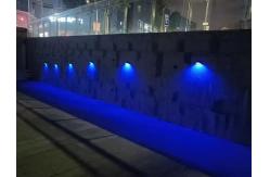 China IP65 Waterproof LED Wall Lights ABS PC 1800MAH Solar Fence Post Lights supplier