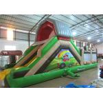 Hot sale inflatable farm themed amusement park with standard slide on one side inflatable multiplay  fun city for sale