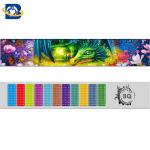 Fantastic 3D Lenticular Printing Ruler 0.9mm PET+157g Paper Material for sale