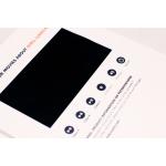 CMYK Offset Printing Video Brochure Cards Customized