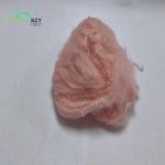 Environment-Friendly Pink Polyester Staple Fiber Artificial Polyester Fiber Fill for sale