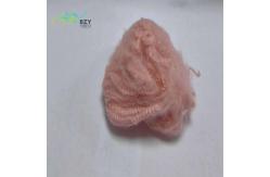 China Environment-Friendly Pink Polyester Staple Fiber Artificial Polyester Fiber Fill supplier