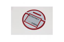 China ISO 7816 Embedded Smart Card Standard Bank Cards With Screen Light supplier