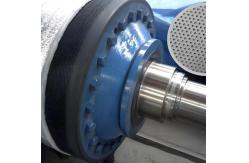 China Paper Machine Blind Hole Press Roller Rubber Coated 600-1700mm Diameter supplier
