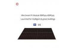 China High Efficiency Monocrystalline PV Module Half Cells Bifacial Black Solar Panel supplier