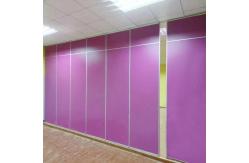 China 85mm Thickness Sound Proof Folding Partition Walls MDF Finishing Space Saving supplier