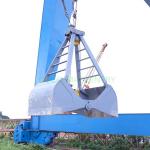 Customized Mechanical 2 Rope Clamshell Grab Bucket for sale