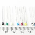 50Kohm Epoxy Resin Coated NTC 3950 Thermistor High Accuracy for sale