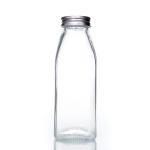 Bpa Free 25Oz 32Oz Pasterurization Juice Milk Delivery Glass Bottle With Metal Lid
