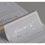 Custom PVC Adhesive Seal Sticker Label with Tear Resistance Material