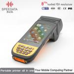 Rugged Handheld Terminal Android Compatible Printers PDA Scanner With Printer for sale