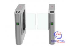 China Access Control 2.2m Swing Barrier Gate Mechanism Half Height Turnstile supplier