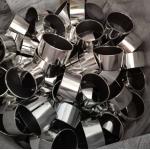 Tin Copper Coating Lubrication Free PTFE Sliding Bushings for sale