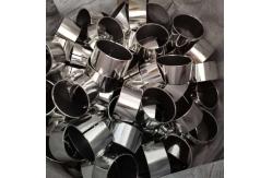 China Tin Copper Coating Lubrication Free PTFE Sliding Bushings supplier