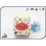 4C Print 350Gsm Folding Carton Box Cookies Hinged Lid Food Box for sale