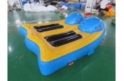 China 2 People Waterproof Towable Inflatables Flying Fish Tubes supplier