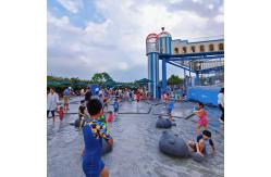 China Moetry Water Play Structure Mini Playground Splash Pad Back Yard Water Park supplier