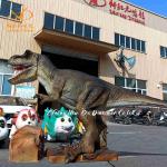 Simulated Lifelike Animated T-rex Dinosaur Model for Park and Mall for sale