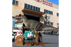 China Simulated Lifelike Animated T-rex Dinosaur Model for Park and Mall supplier