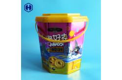 China Large Gallon 1.96 IML Bucket 8250 ML Plastic Huge Plastic Cookie Containers supplier
