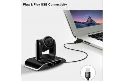 China 4K PTZ Video Conference Camera 5X Digital Zoom Remote Control supplier
