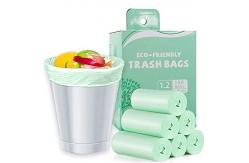 China AS4736 Compostable Bin Liners Grocery Bags Square Drawstring supplier