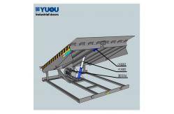 China Airbag Dock Leveler Container Loading Ramps For Loading And Unloading Platform supplier
