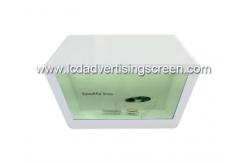 China Refrigerator White Show Case Display , Transparent LCD Glass Box supplier