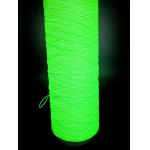 450D Glow In The Dark Knitting Yarn Polyester for Weaving Sweater for sale